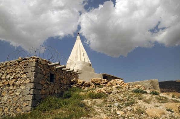 Mam Rashan Shrine in Iraq before destruction by ISIS, 2019