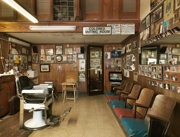 Malden Brothers' Barber Shop, Alabama, USA.