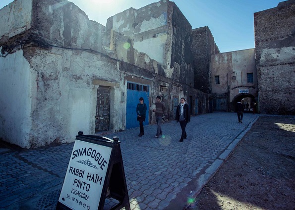 A road in the Jewish Quarter, Essaouira, Morocco